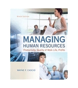 Managing Human Resources, Cascio, Wayne, New Book