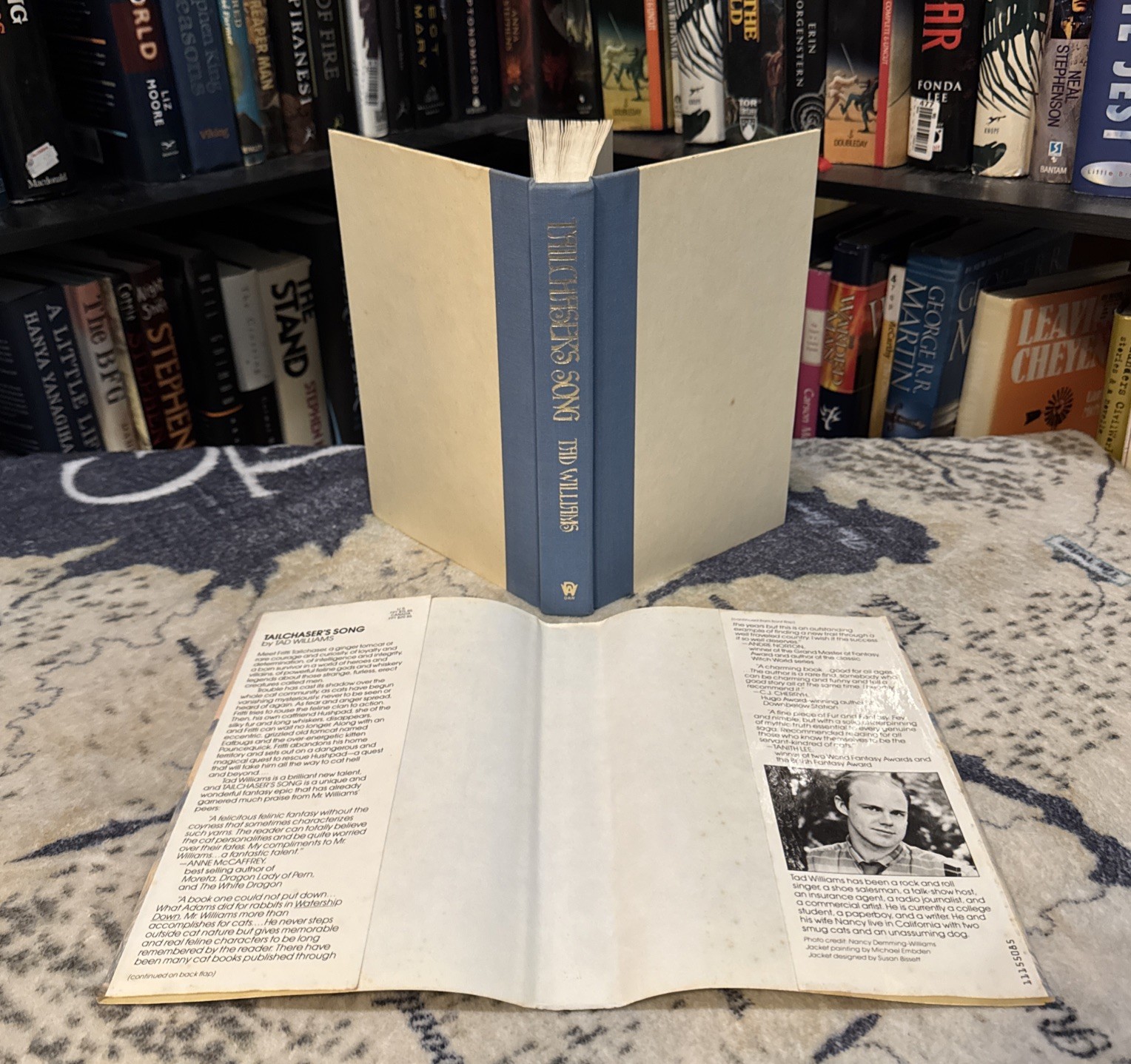 Tailchaser’s Song – Tad Williams (1985, Hardcover) First Edition/1st Print, HCDJ
