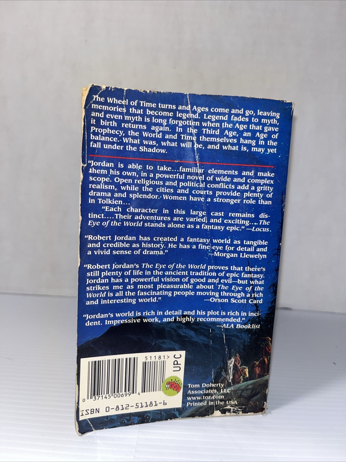 Wheel of Time Ser.: The Eye of the World by Robert Jordan (1990, Mass Market,…
