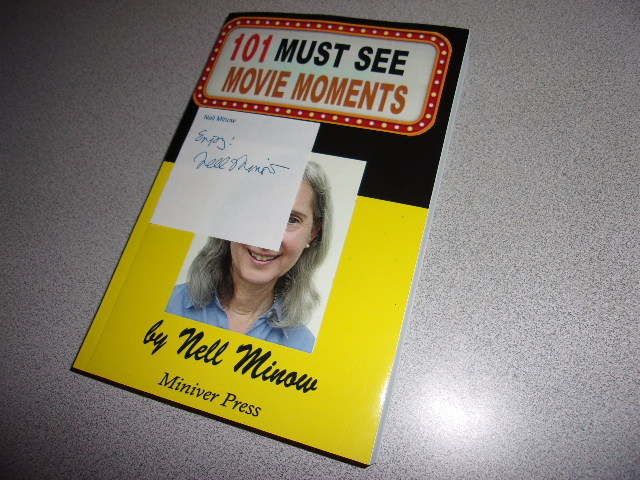 101 Must-See Movie Moments by Nell Minow 2013 Must See Movies SIGNED Paperback