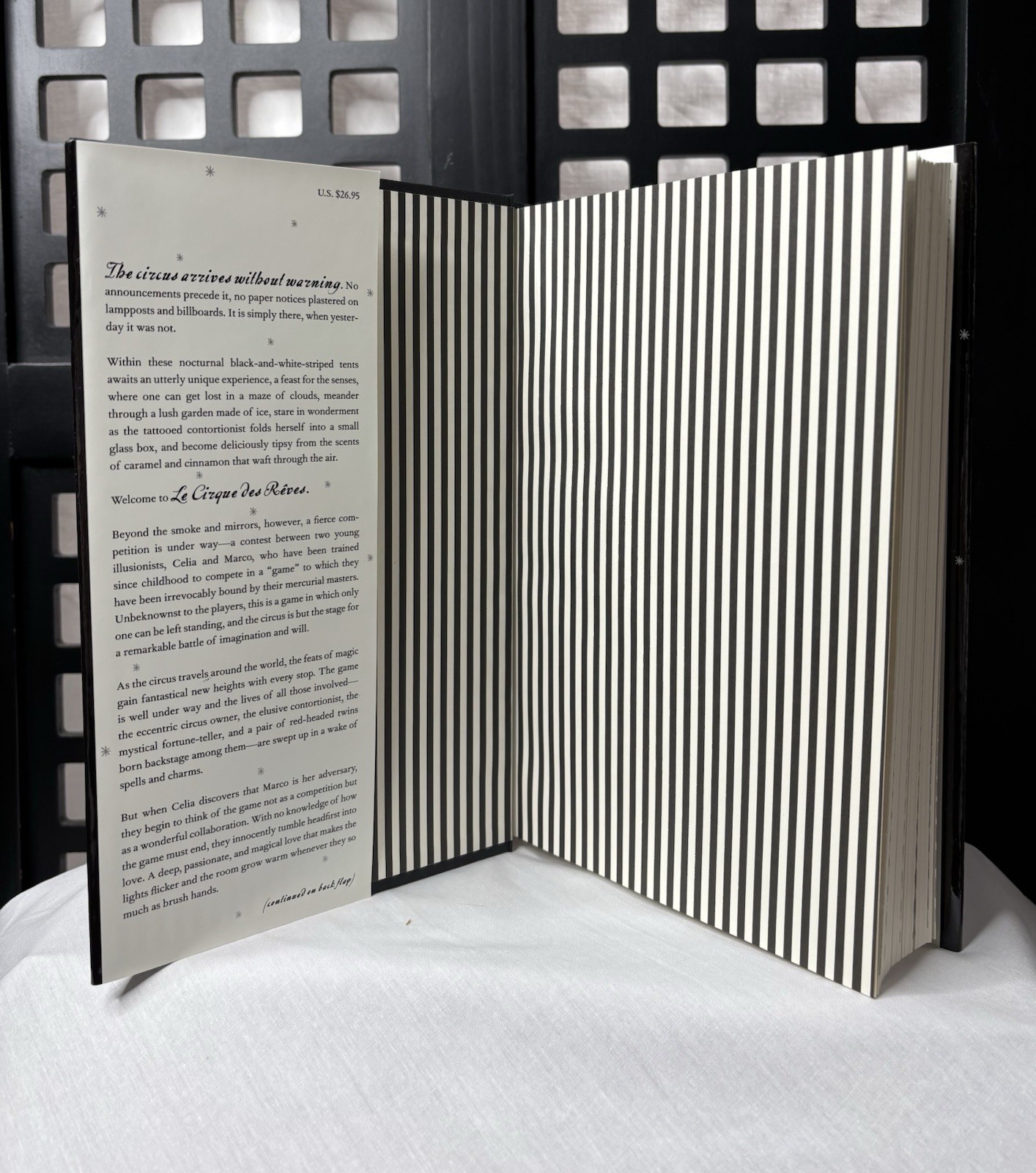 📚❤️ The Night Circus SIGNED Erin Morgenstern 1st Edition 1st Printing HC ❤️📚