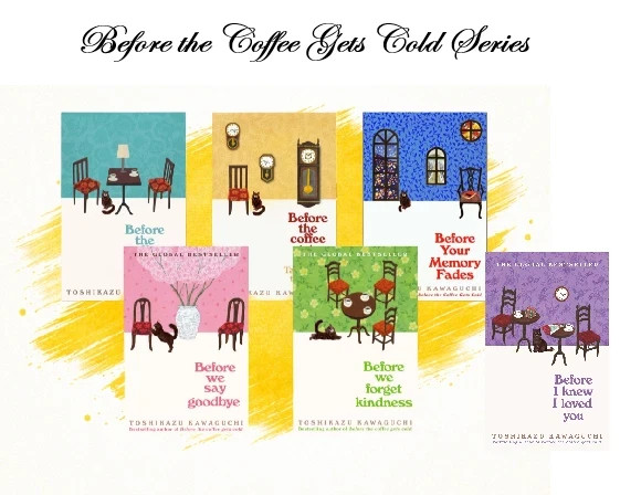Before the Coffee Gets Cold Series 6 Books Collection Set English Paperback usa