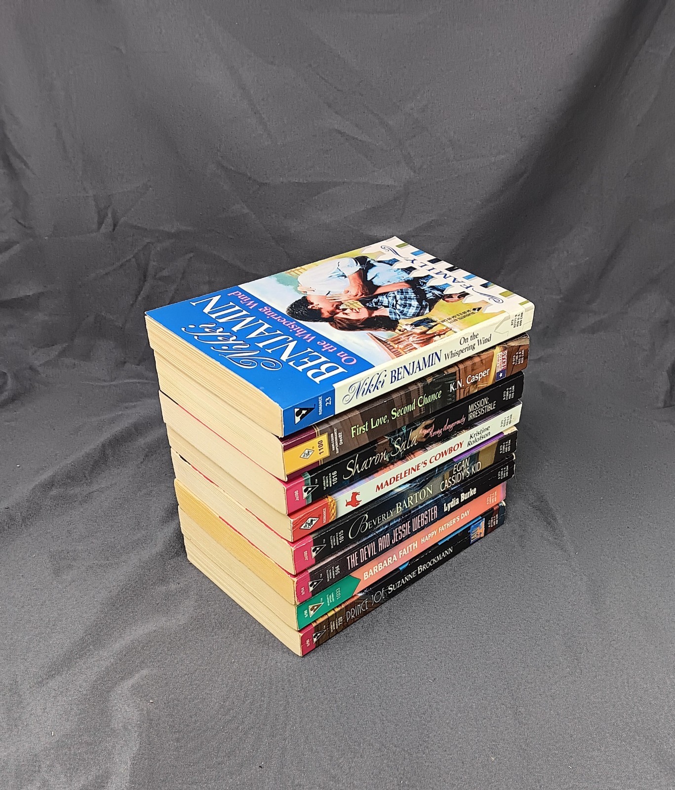 Silhouette Intimate Moments Romance Lot 8 Brockmann Sala Barton Suspense PB