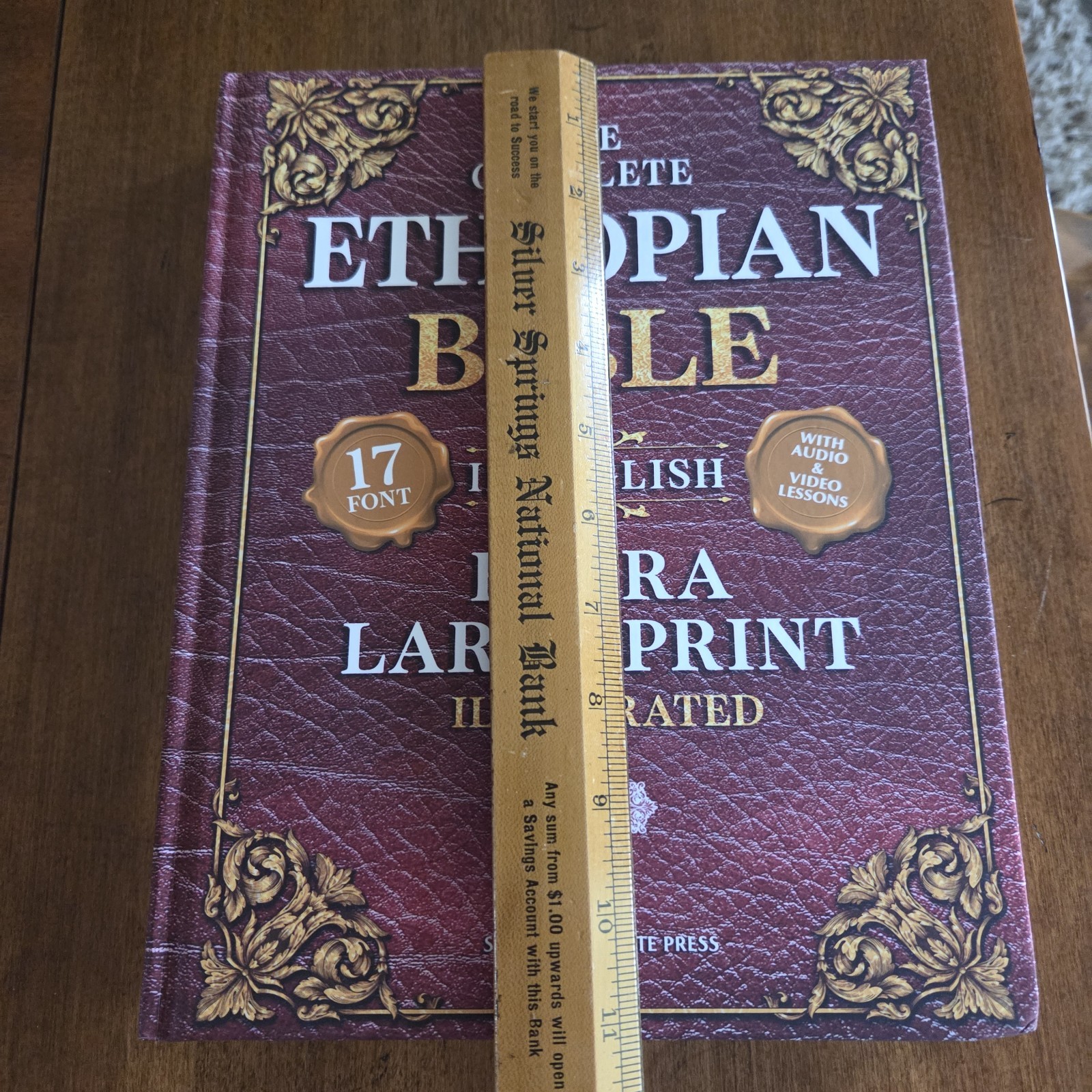 Ethiopian Bible in English Extra Large Print Solomon’s Gate Press HC Book