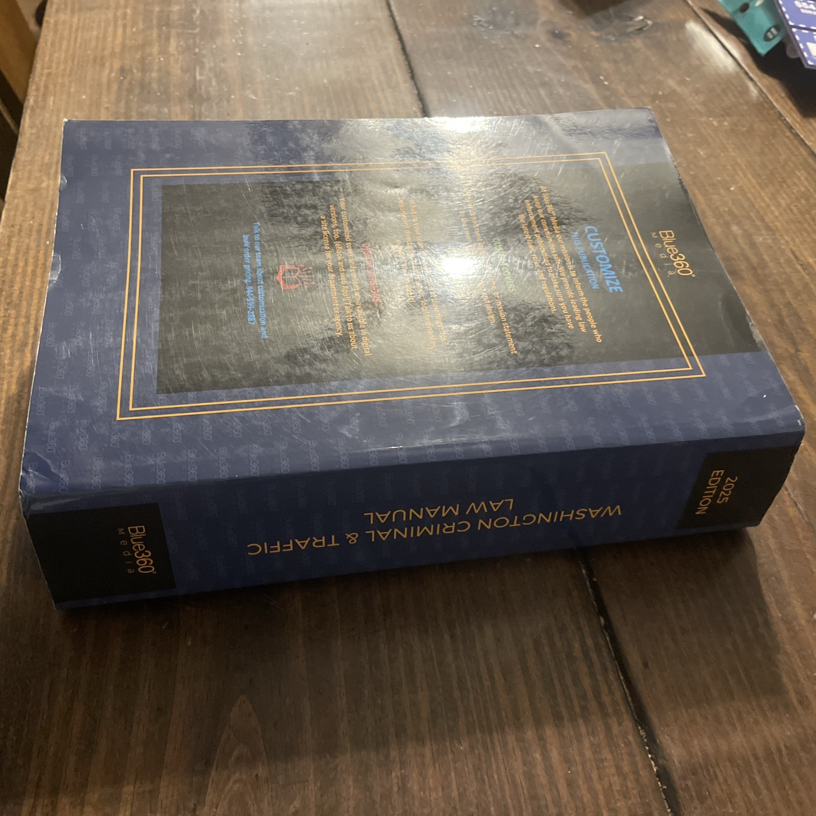 Washington Criminal and Traffic Law Manual 2025 Edition Blue360Media