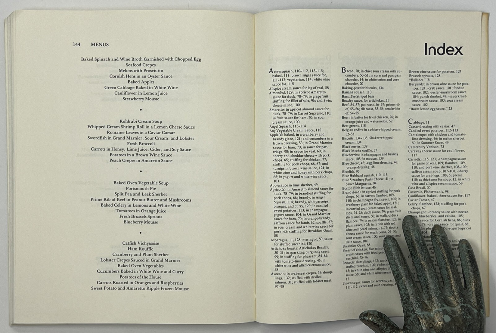 The Blue Strawberry Cookbook by James Haller – 1976 PB Pub. Harvard Common Press