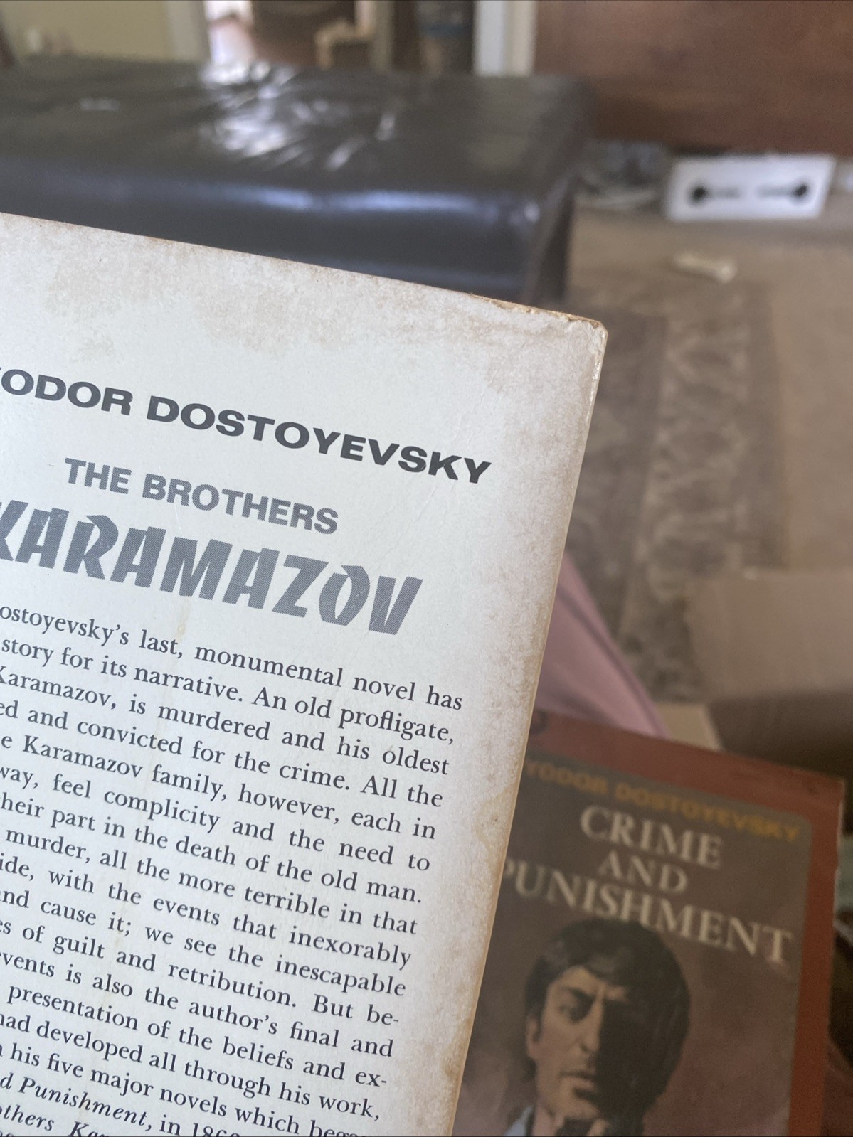 THE BROTHERS KARAMAZOV By Fyodor Dostoevsky, PAPERBACK, AIRMONT CLASSICS, 1966