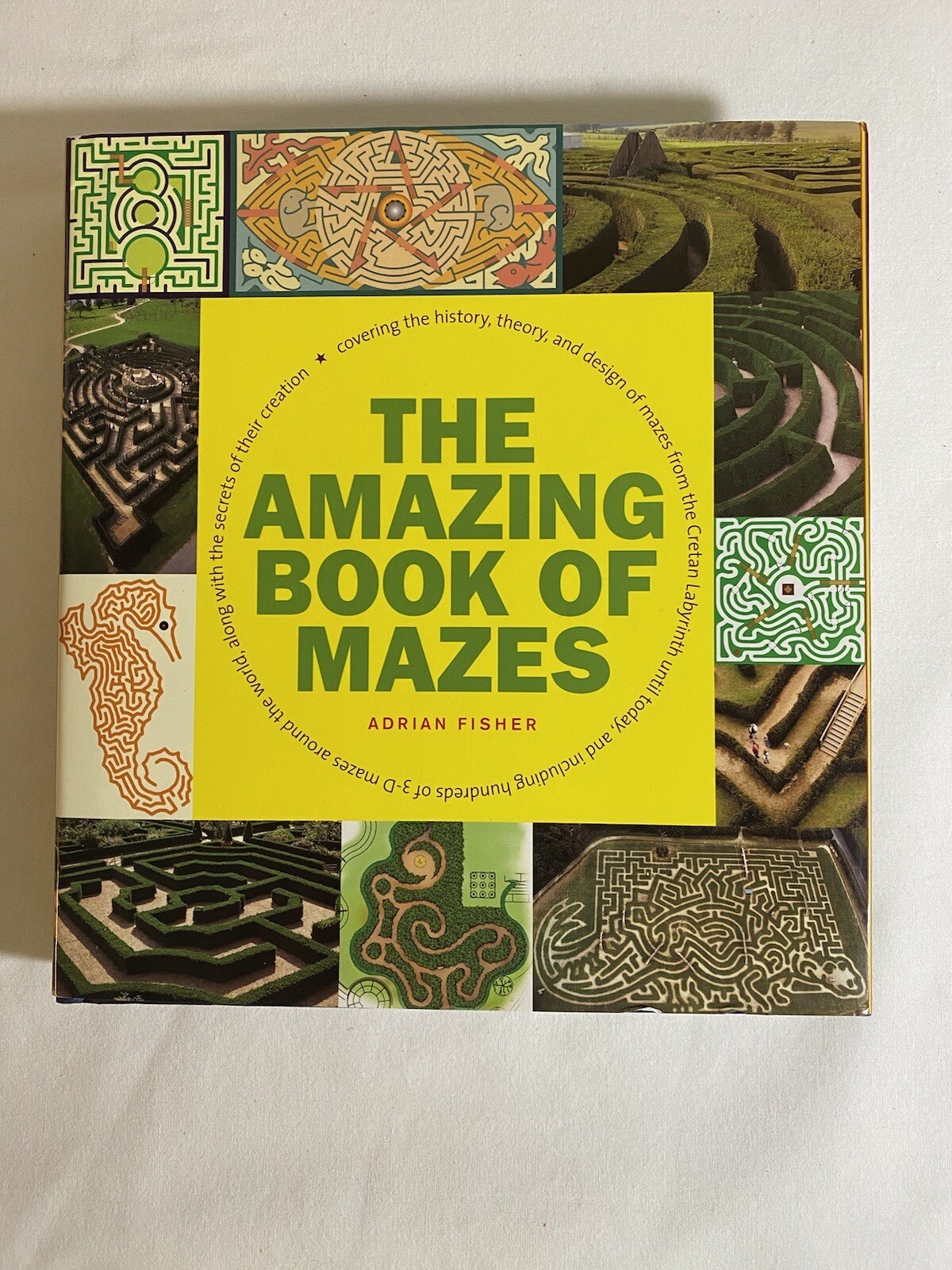 The Amazing Book Of Mazes Adrian Fisher 264 Pages Hardcover 2006