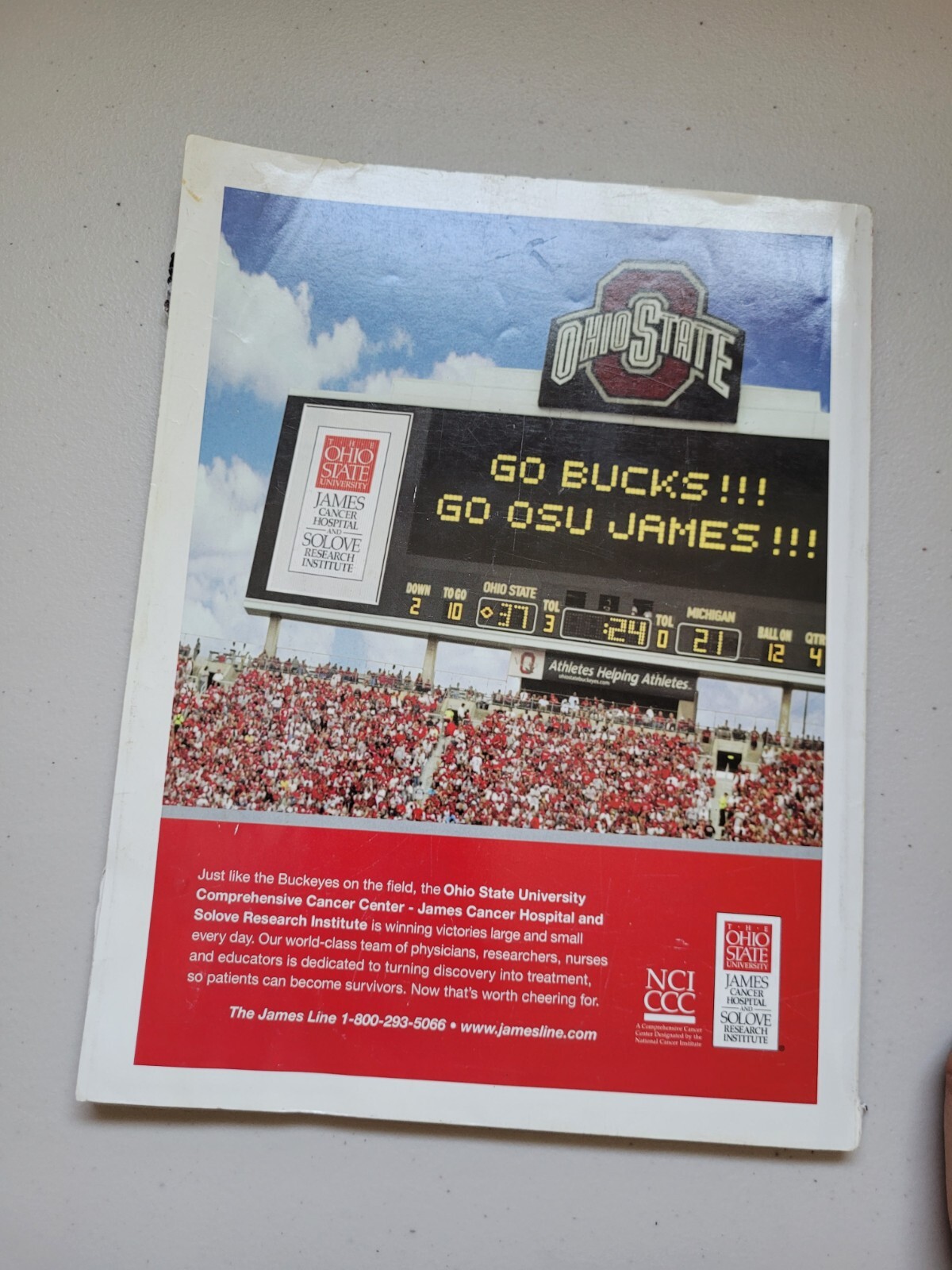 Ohio State Buckeyes Football Book Lot of 10 Incl. 2006 UM Game Program + Ticket