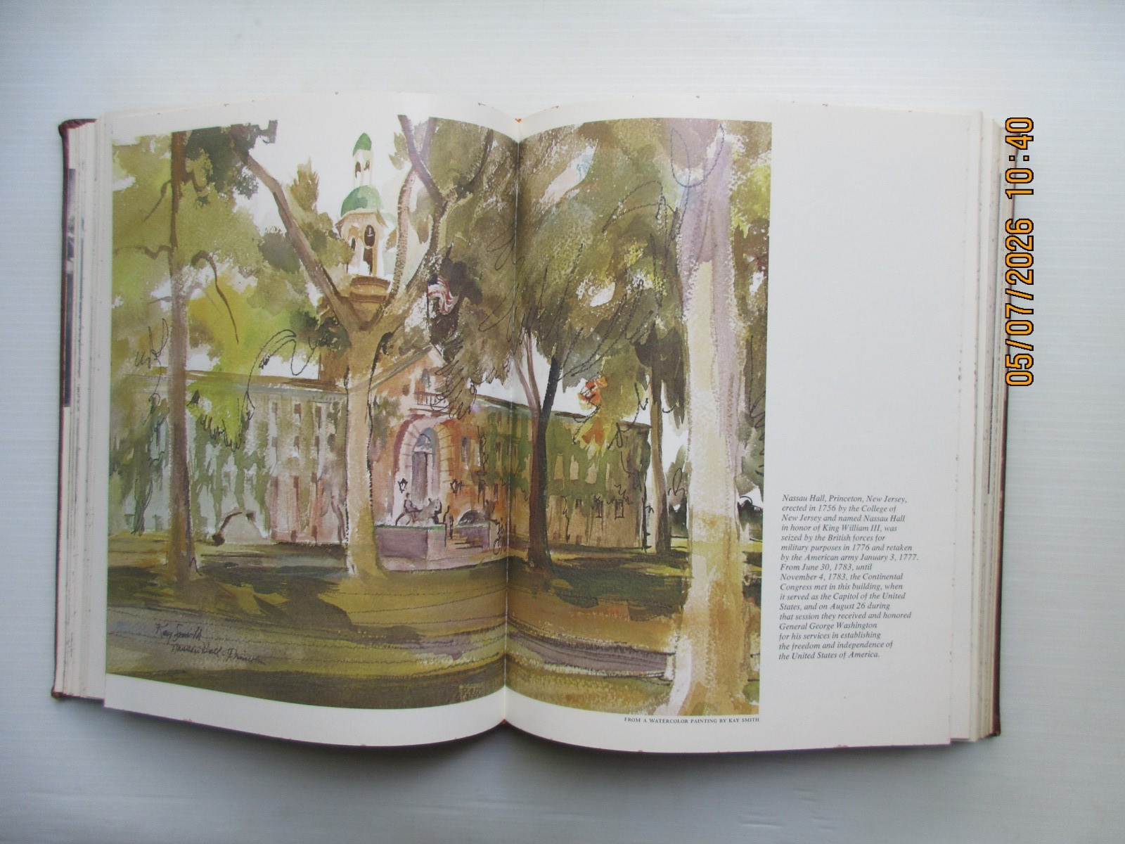DAVID C. WHITNEY „THE COLONIAL SPIRIT OF 1776“ Hardcover 1974
