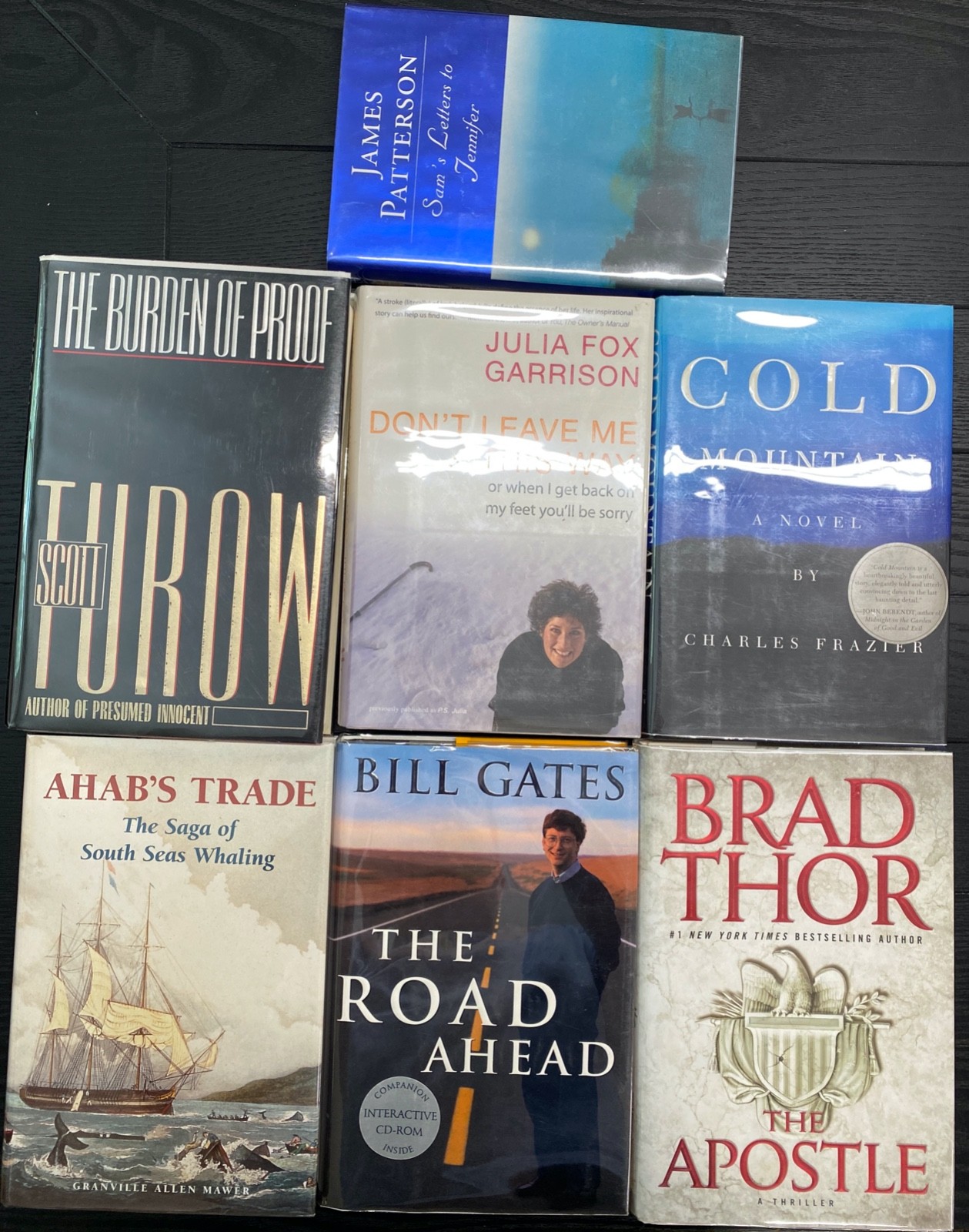 Box of Books 7 hardcover excellent condition well maintained Collector built