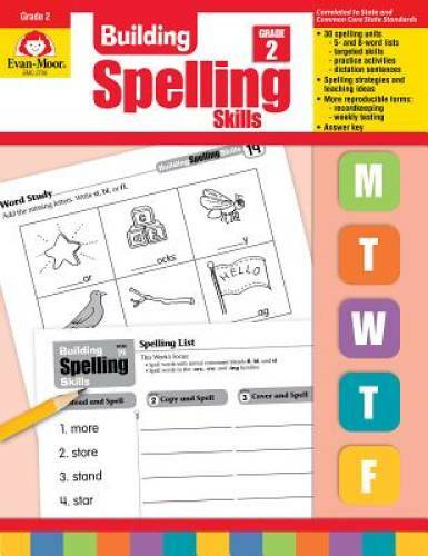 Building Spelling Skills, Grade 2 – Paperback By Evan Moor – GOOD