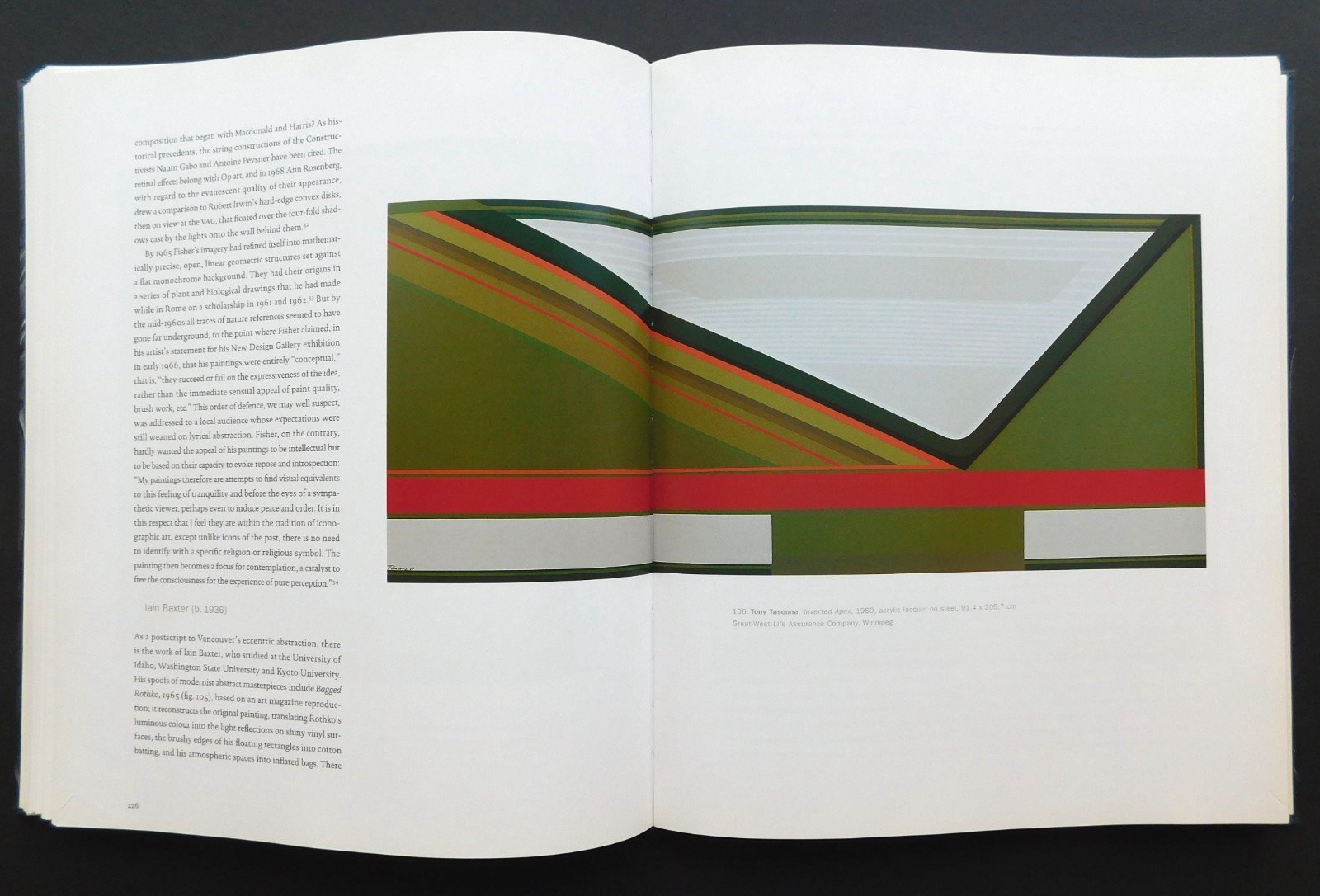 Pristine ABSTRACT PAINTING CANADA 200 images Oversize 1st ed 432 pages NASGAARD