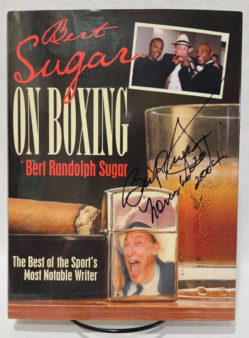 Burt Sugar on Boxing by Bert Randolph Sugar, Signed, 2003 1st Edition/1st Print