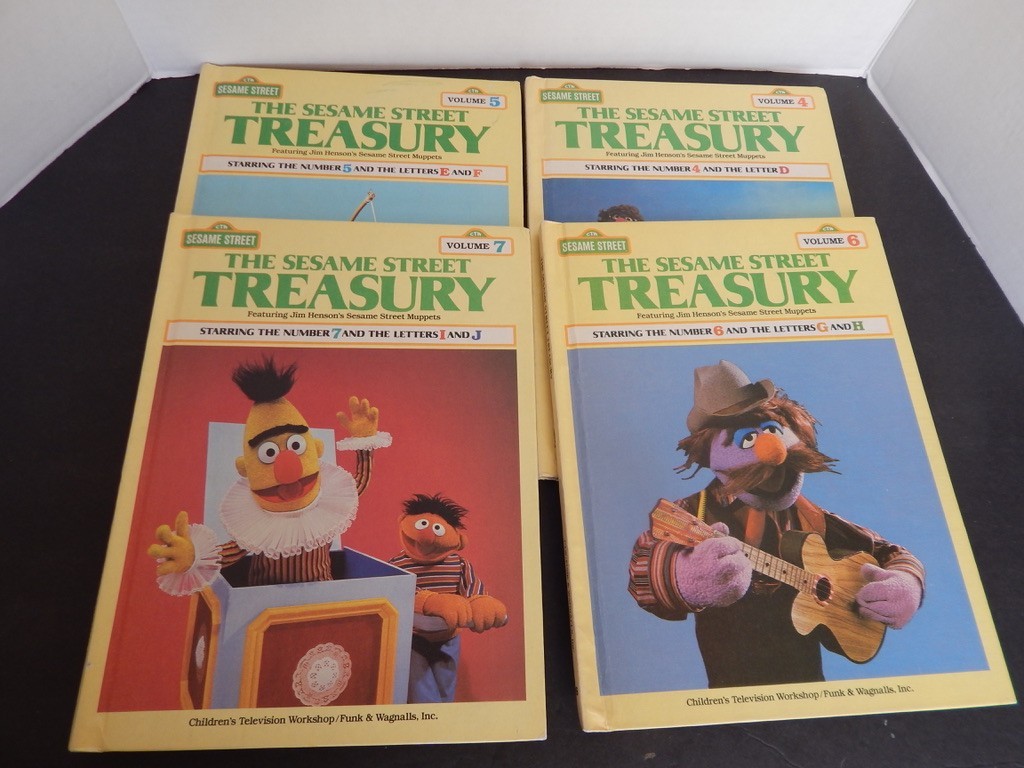 1983 Sesame Street Treasury Vol. 1-15; HB