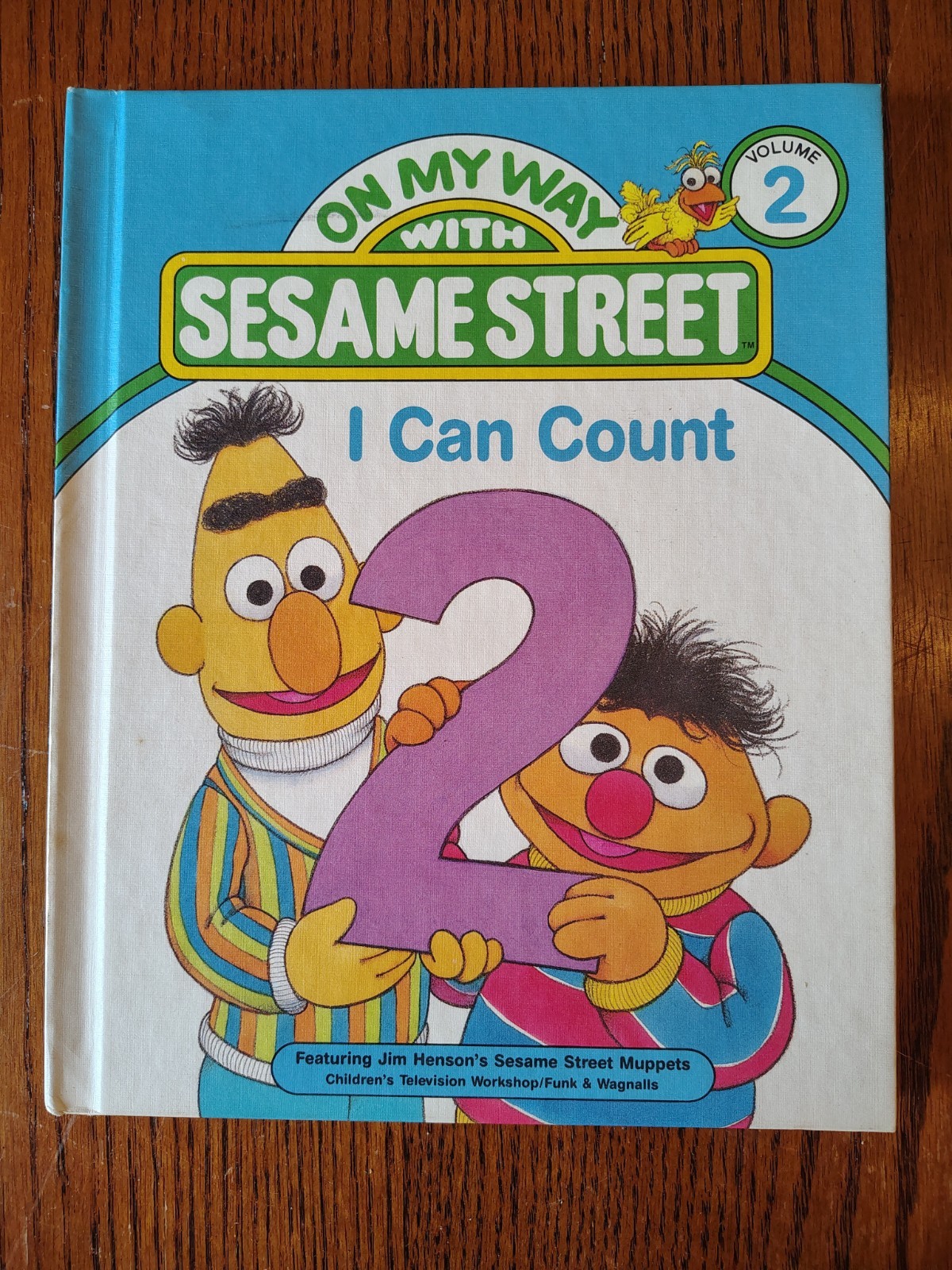 1989 On My Way With Sesame Street Books Volumes 1-5 Good Condition