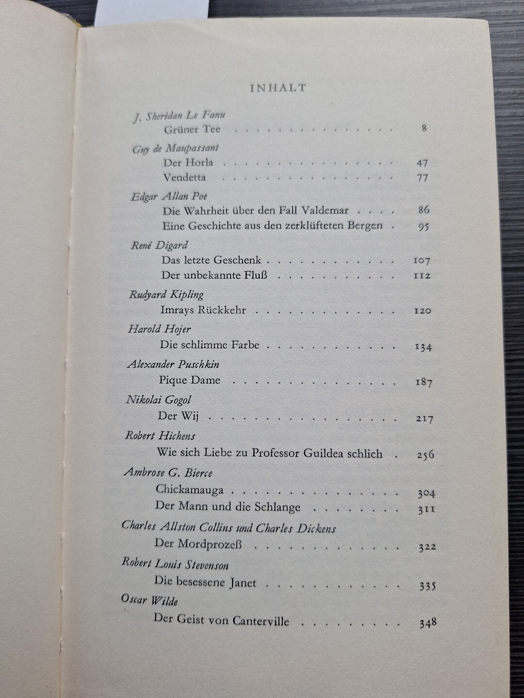 Gruselgeschichten O. C. Recht Recht, Oskar C.: