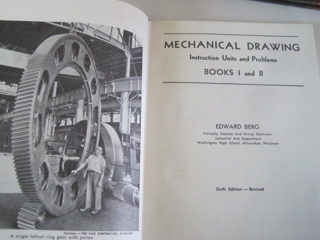 Mechanical Drawing By Edward Berg 1971