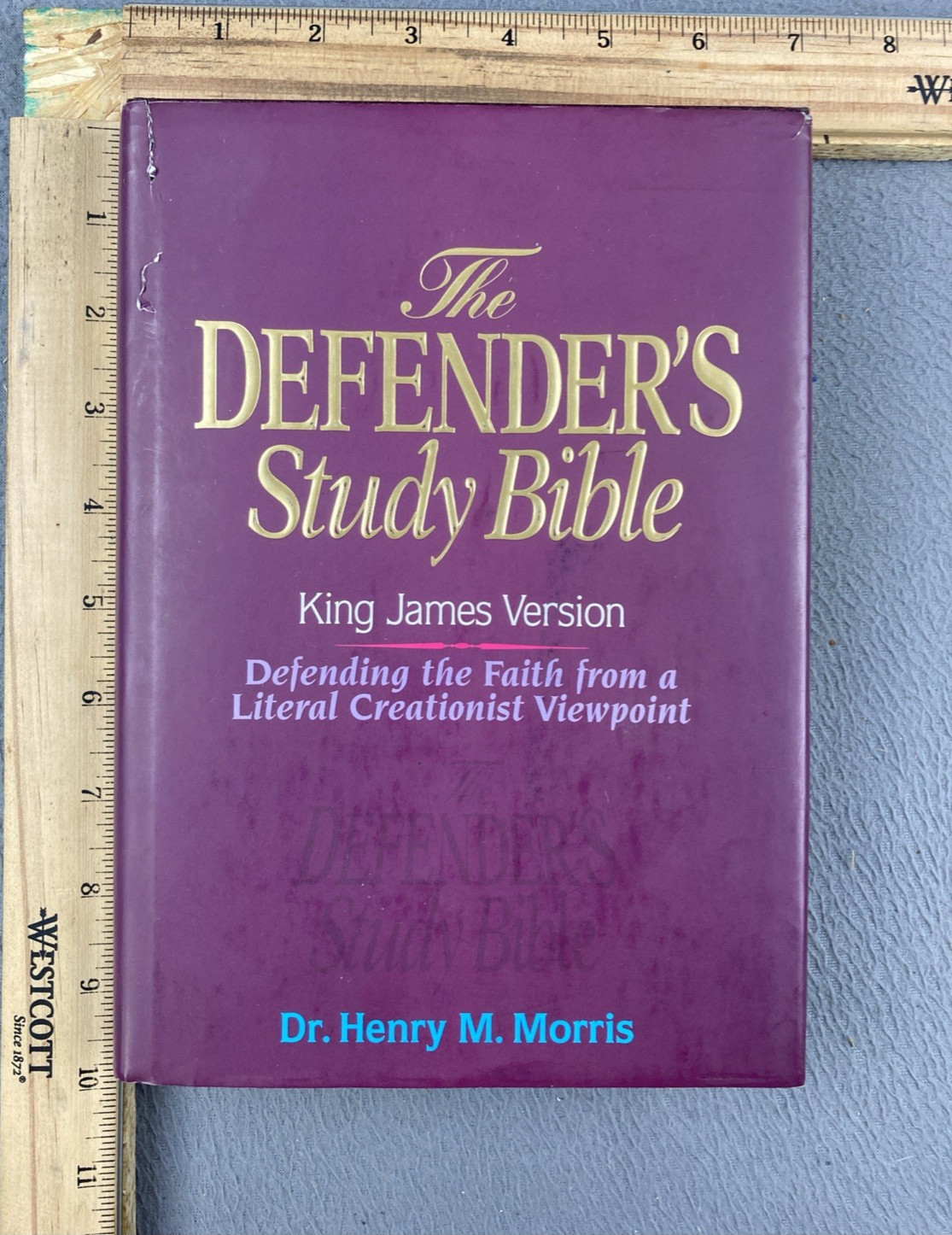 The Defender’s Study Bible King James Version – Hardcover Morris, Henry M.