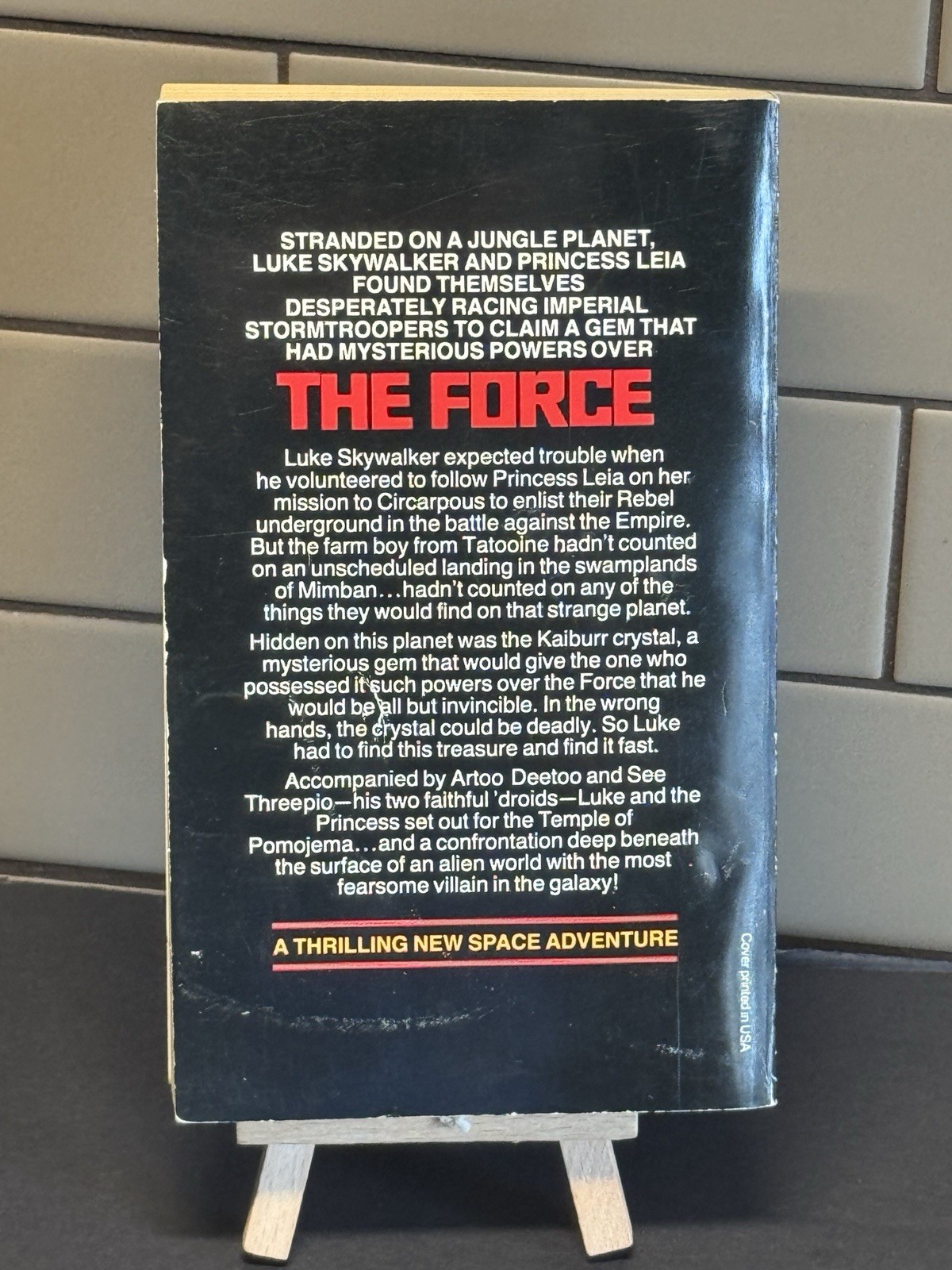 SPLINTER OF THE MIND’S EYE by Alan Dean Foster 1978 and The Empire Strikes Back