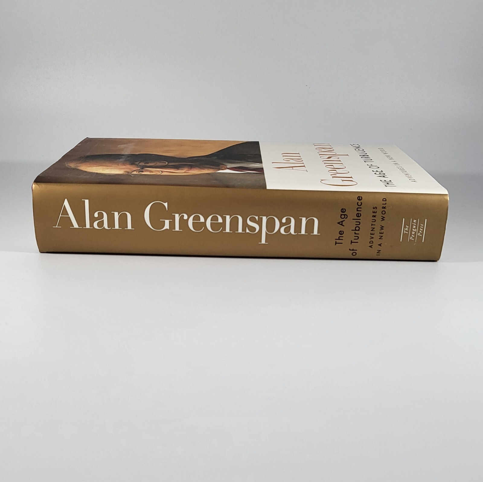 ALAN GREENSPAN The Age of Turbulence Adventures in New World SIGNED 1ST Ed HCDJ