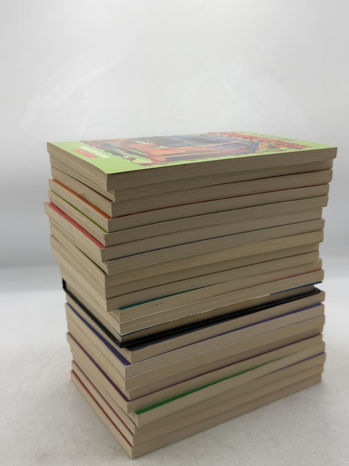 Goosebumps R.L. Stine 22 Book Lot Scholastic Paperback Horror Kids Collection
