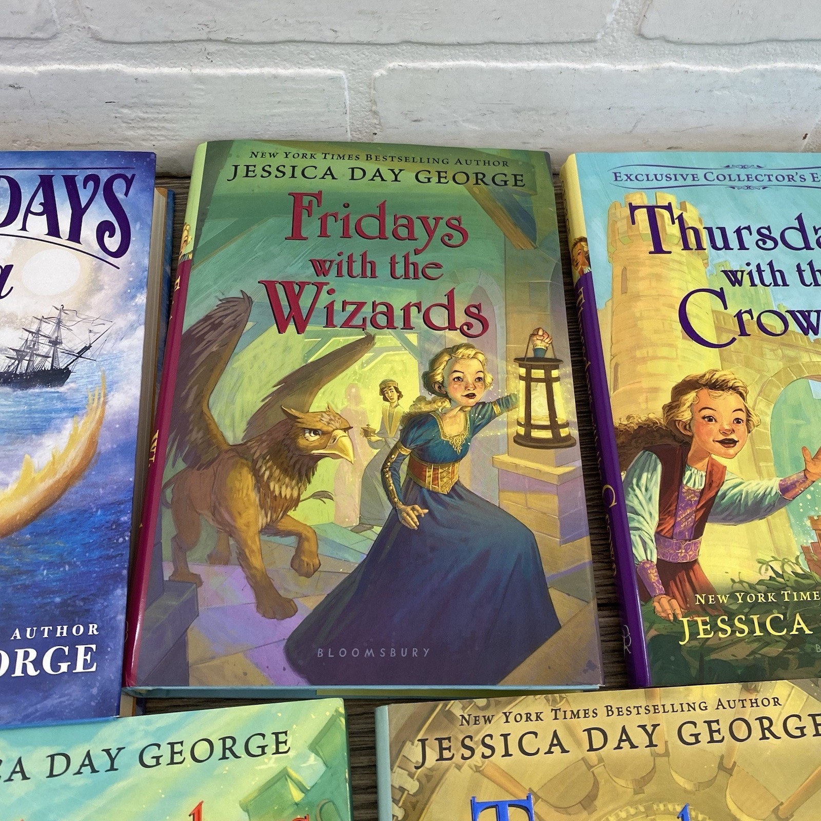 Book Series Set By Jessica Day George Set Of 5 Books Bloomsbury Signed