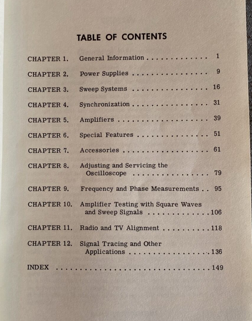 „Know Your Oscilloscope“ by Paul C. Smith 154 pages 1964 Photofact Paperback
