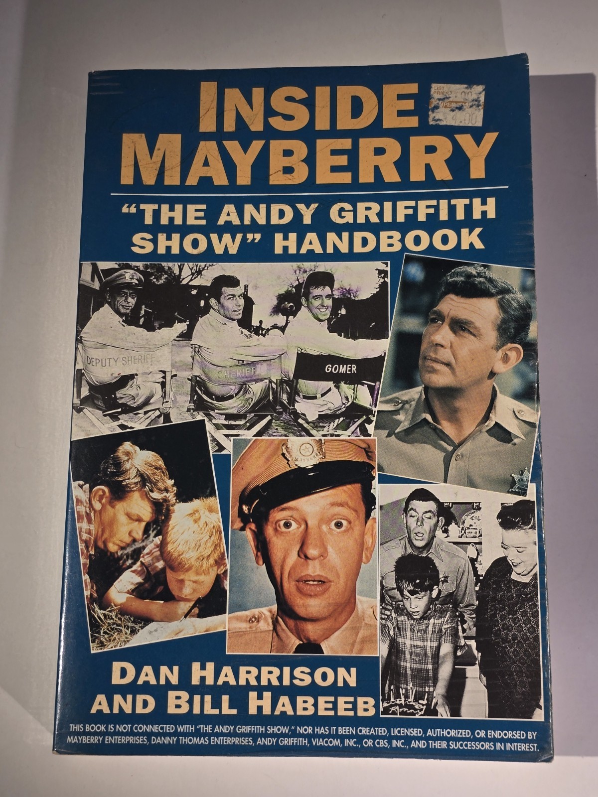 Inside Mayberry by Dan Harrison & Bill Habeeb (1994, Paperback) READ DESCRIPTION