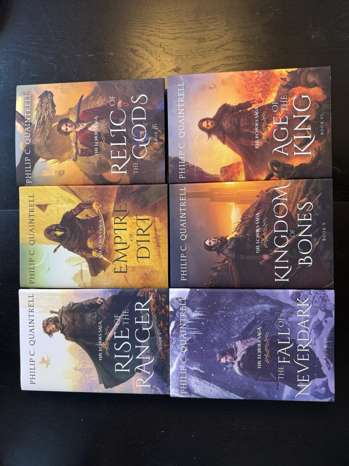 The Echoes Saga Philip C. Quaintrell COMPLETE 9 Set Hardback Books