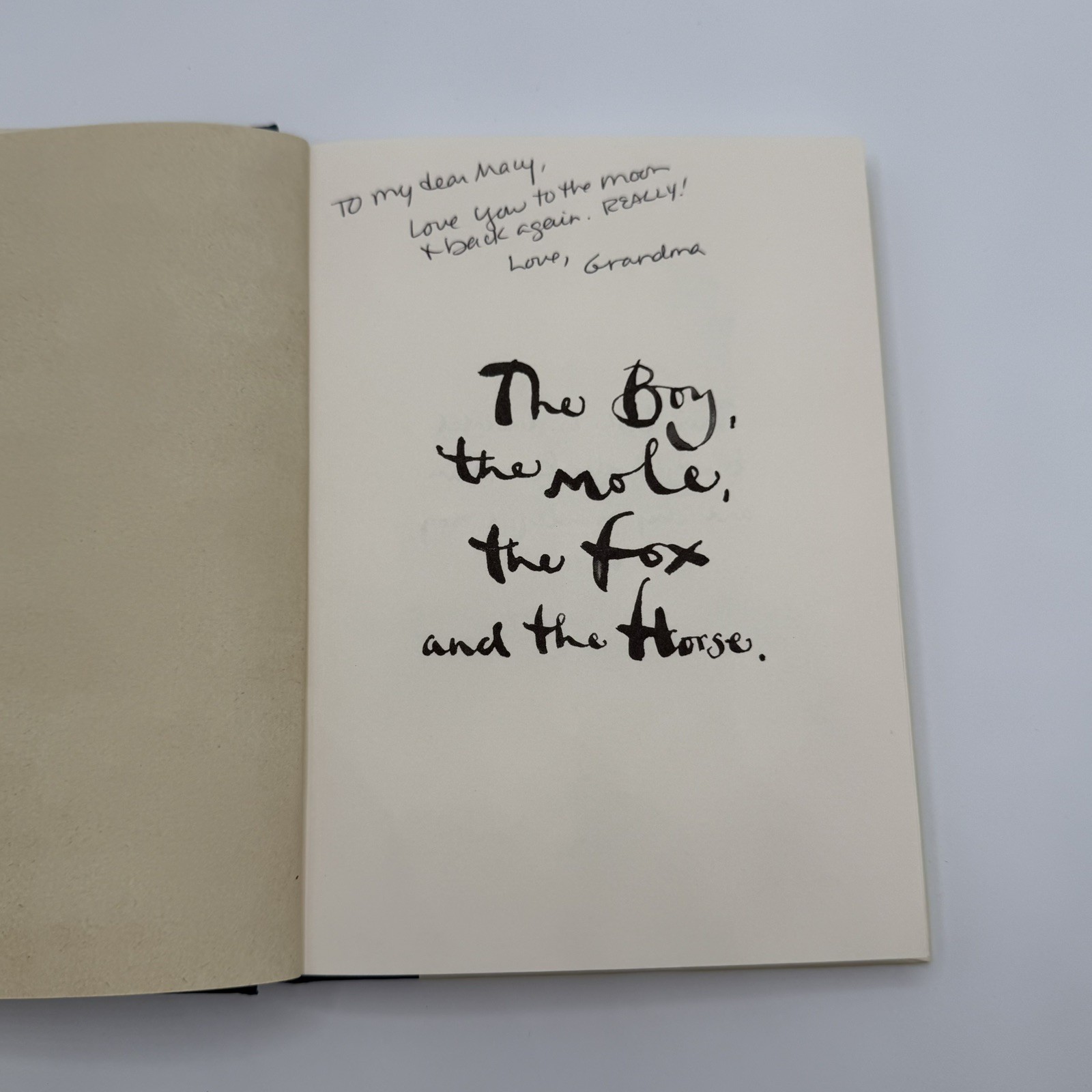The Boy The Mole The Fox and the Horse Hardcover Charlie Mackesy First Edition
