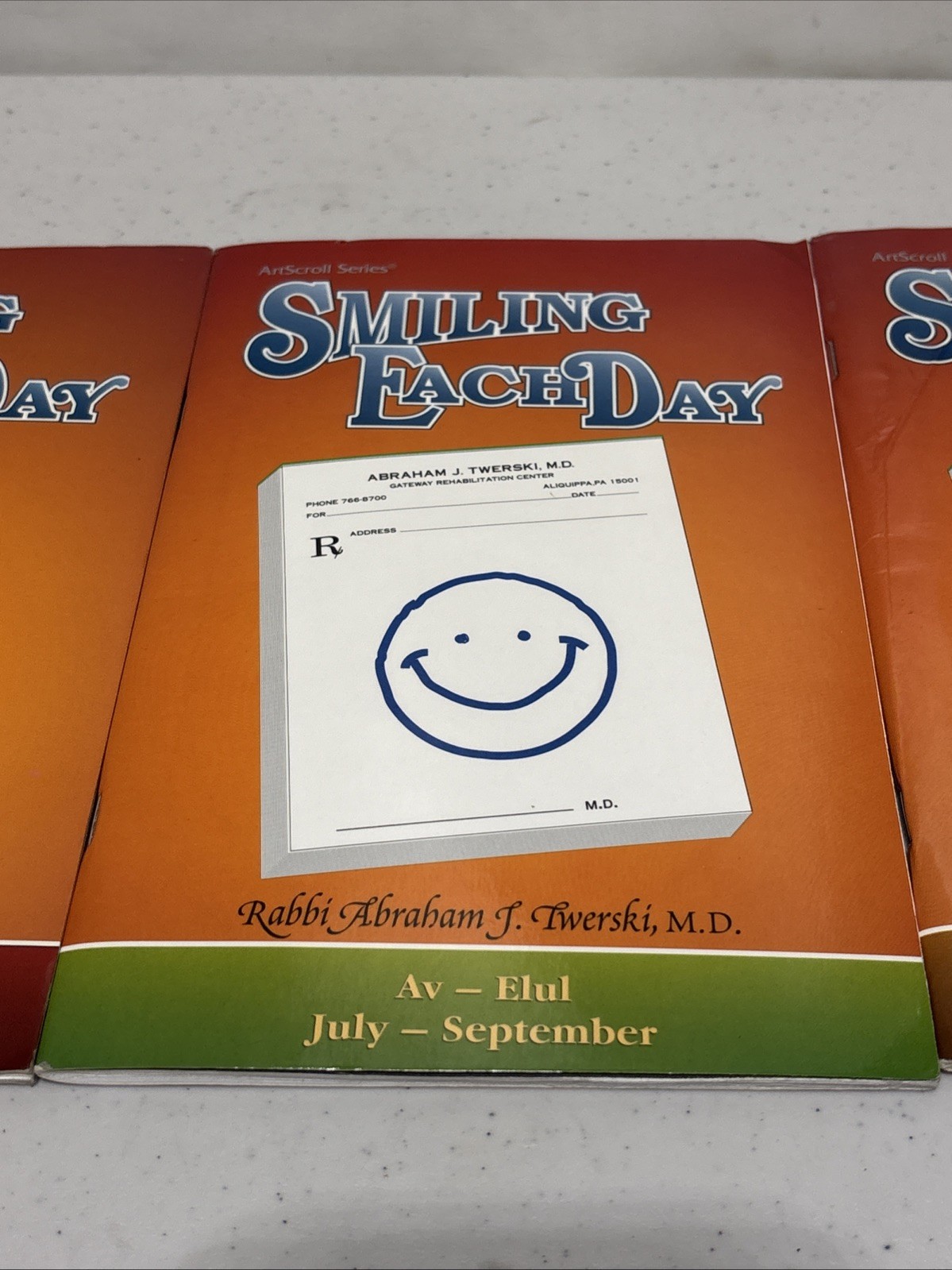 3 Vintage Smiling Each Day Twerski, Abraham J. May-November 1993 Booklets Book
