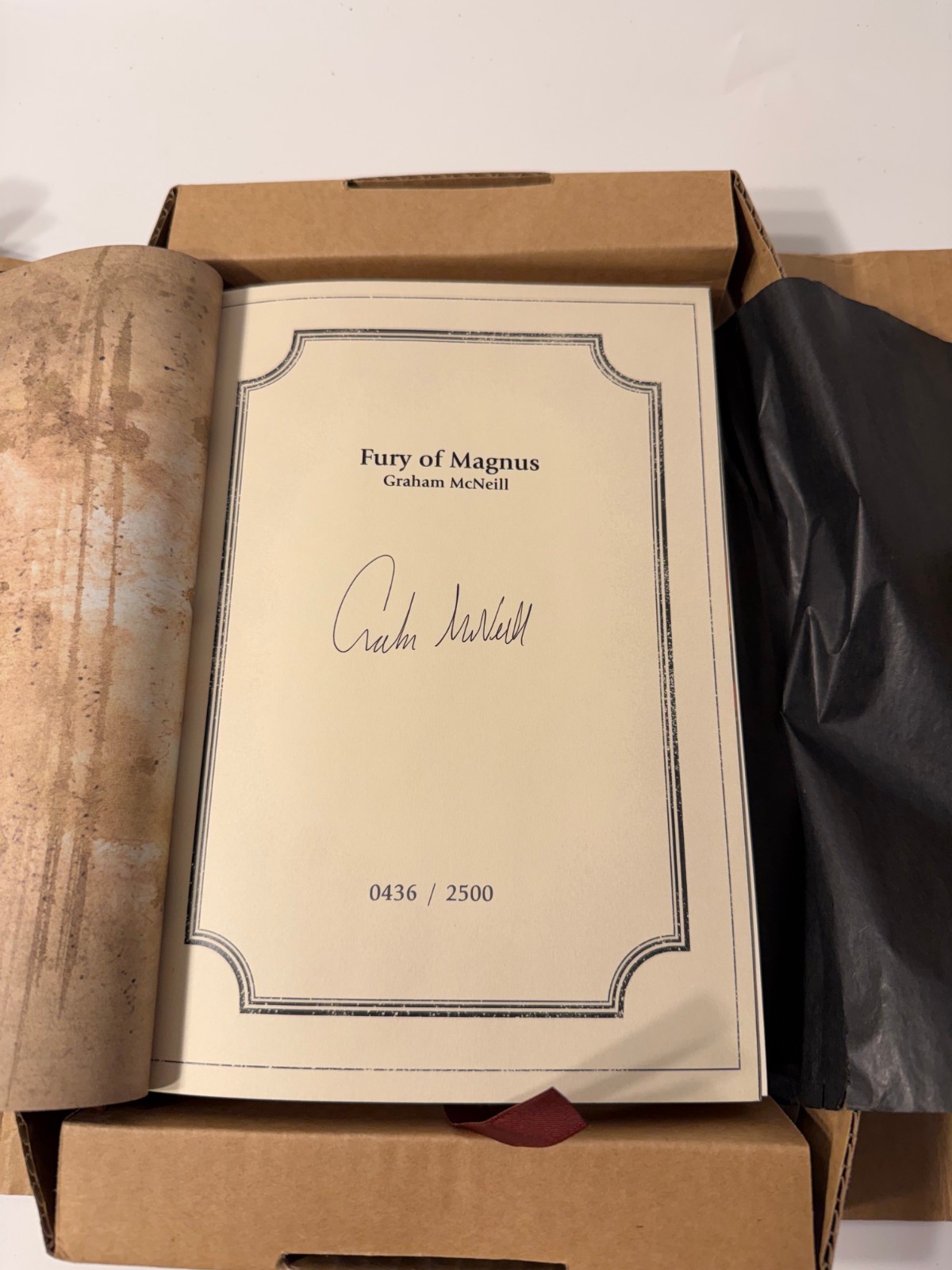Black Library – Siege of Terra: Fury of Magnus Limited Edition Signed – 436/2500