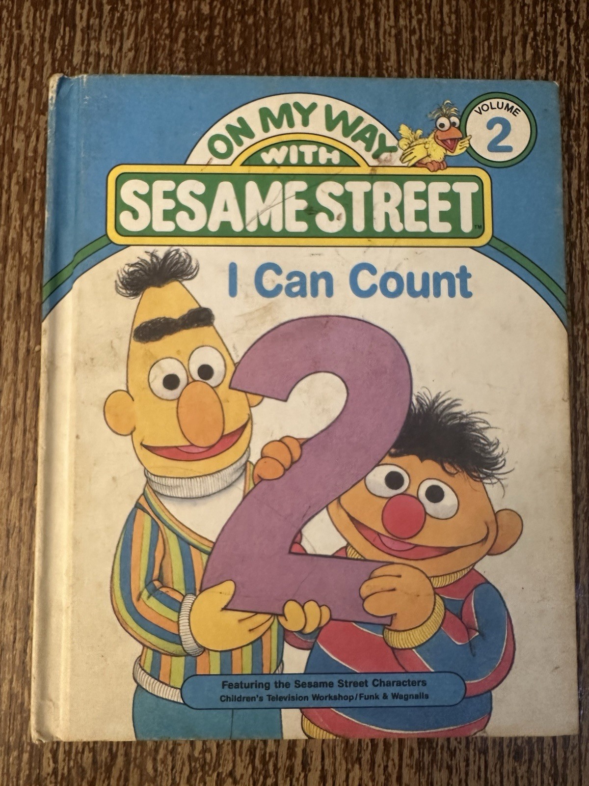 ON MY WAY WITH SESAME STREET HC 6 Books Volumes 1-5 & # 8 1989