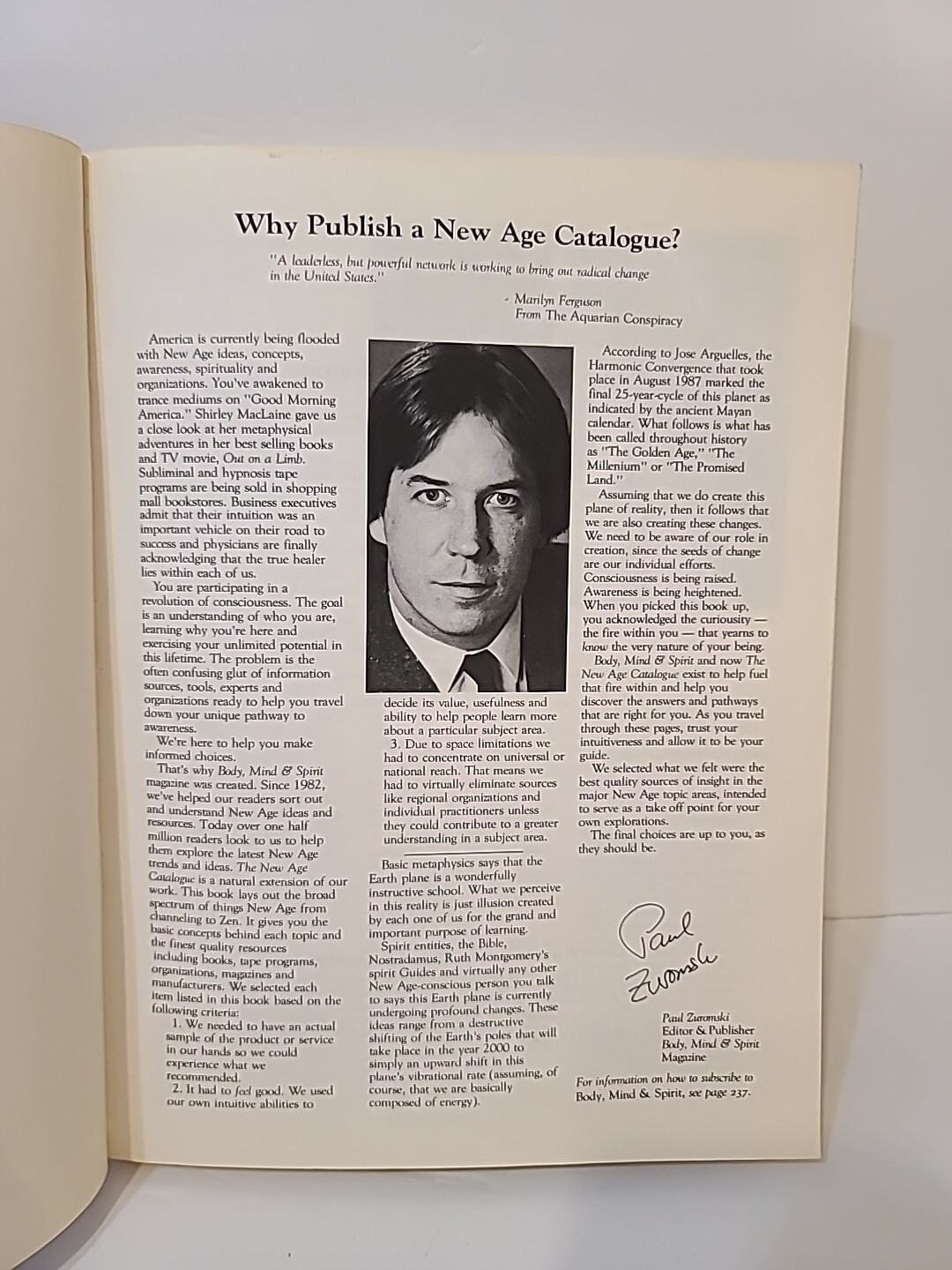 „THE NEW AGE CATALOGUE“ (244 PAGES – 1988)