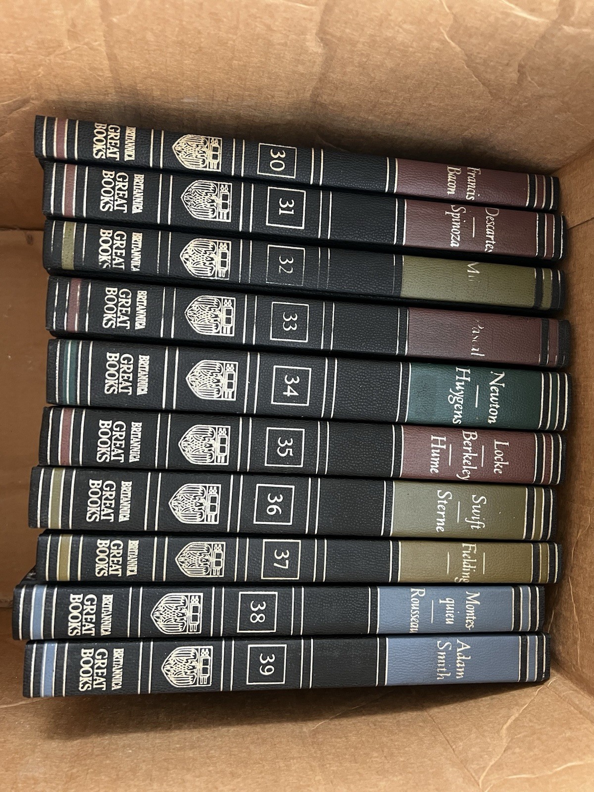 Britanica Great Books of the Western World 29th printing 1987 – PICK YOUR TITLE