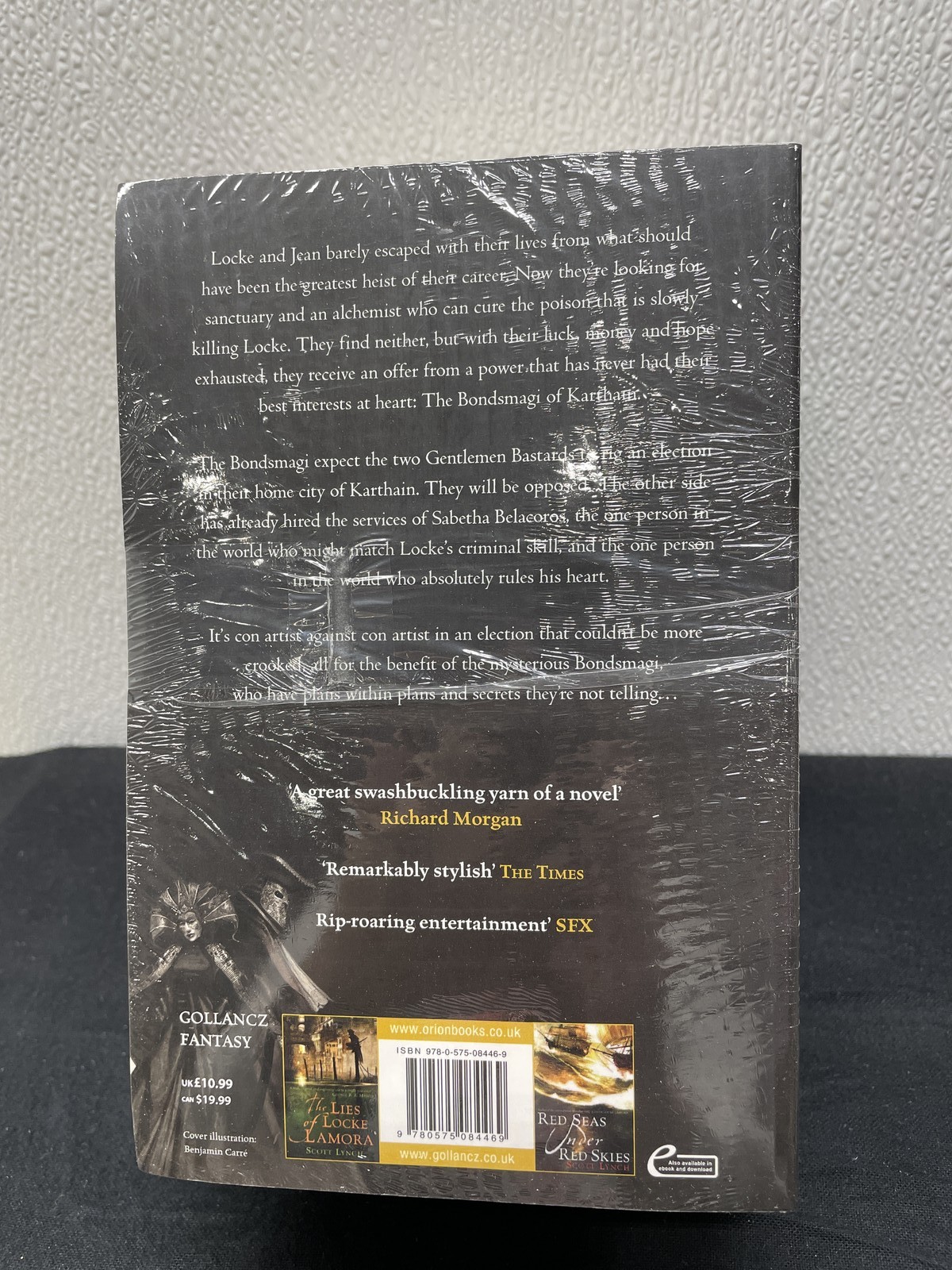 Gentleman Bastard Sequence Series Scott Lynch 3 Book Collection Set Paperback