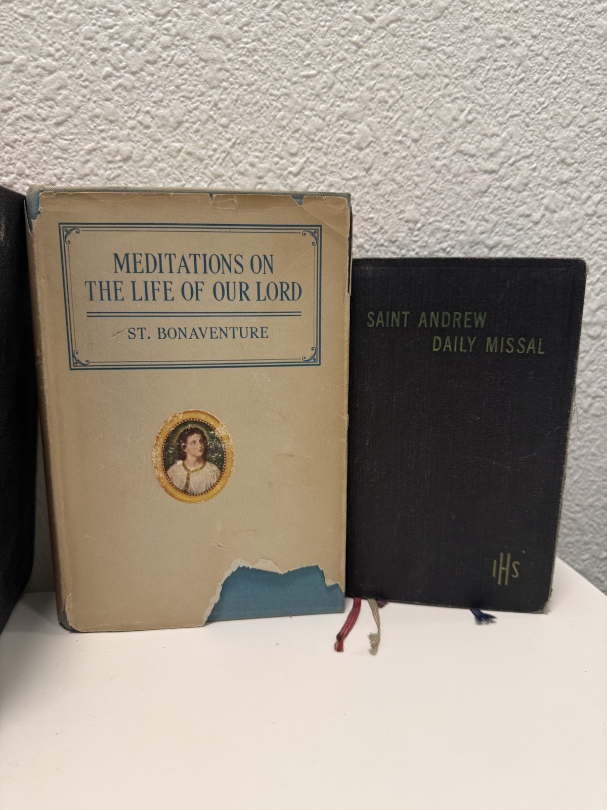 Vintage Catholic Theology & New Testament Book Lot 9 HC Missal Monastic Life