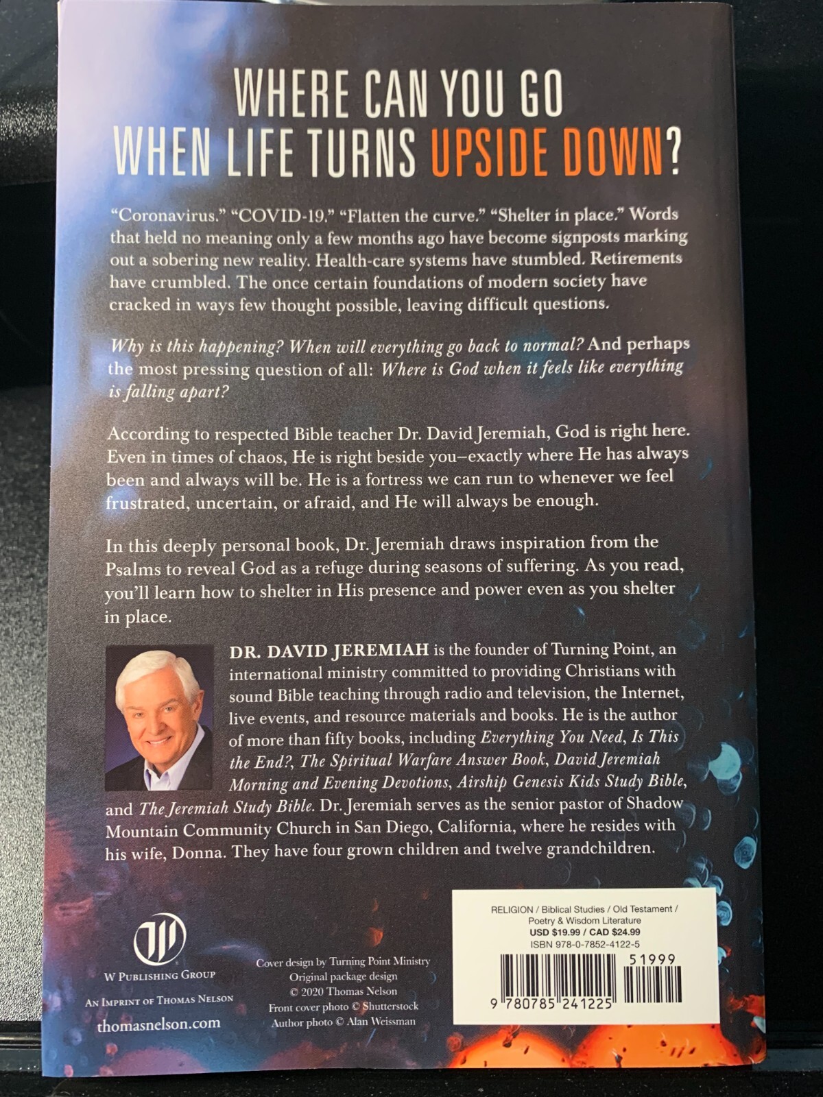 SHELTER IN GOD * David Jeremiah * Brand new * Softbound