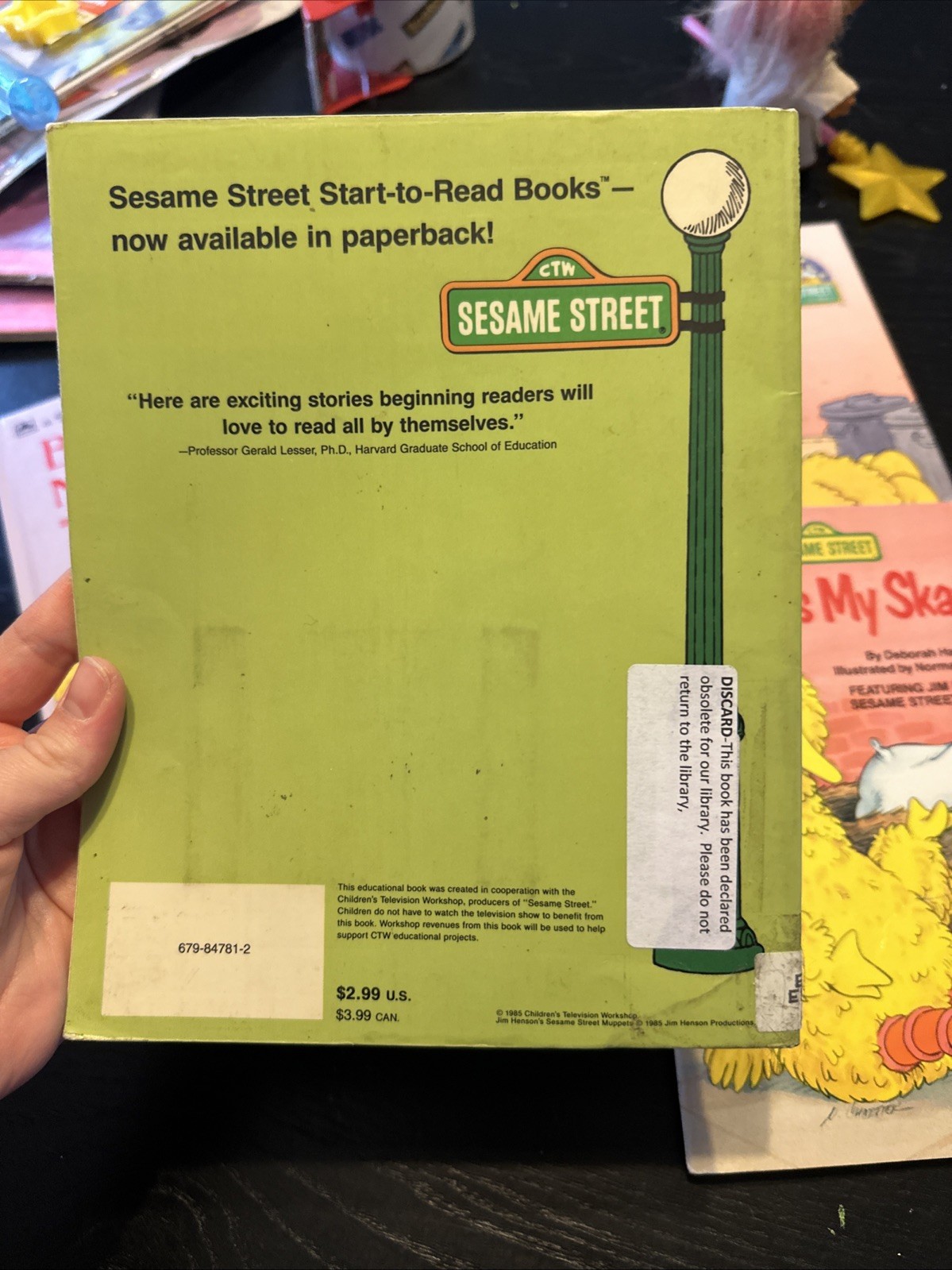 Sesame Street Book Lot Of 4 Books