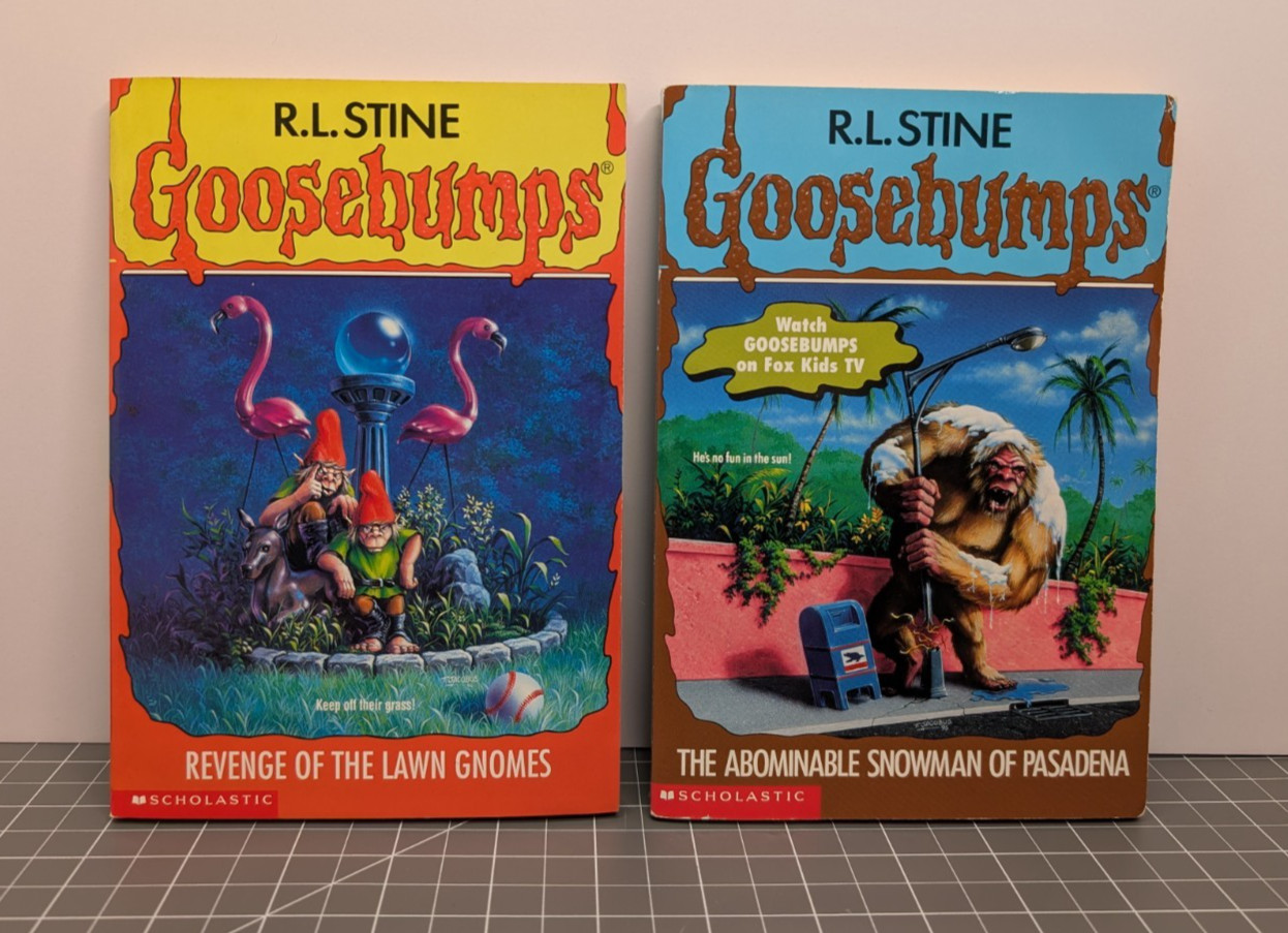 Lot of Goosebumps Vintage 1990s Books – Horror – Lot of 16 Books