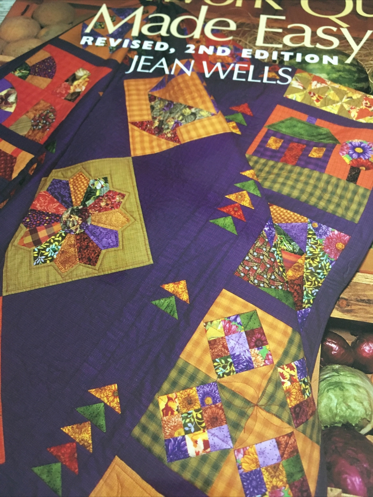 Patchwork Quilts Made Easy Jean Wells Revised 2nd Ed (Trade Paperback, 2003)