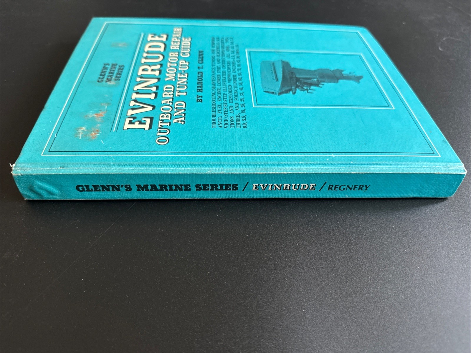 Evinrude Outboard Motor Repair Tune-Up Guide Glenn’s Marine Series HB 1969 JRR34