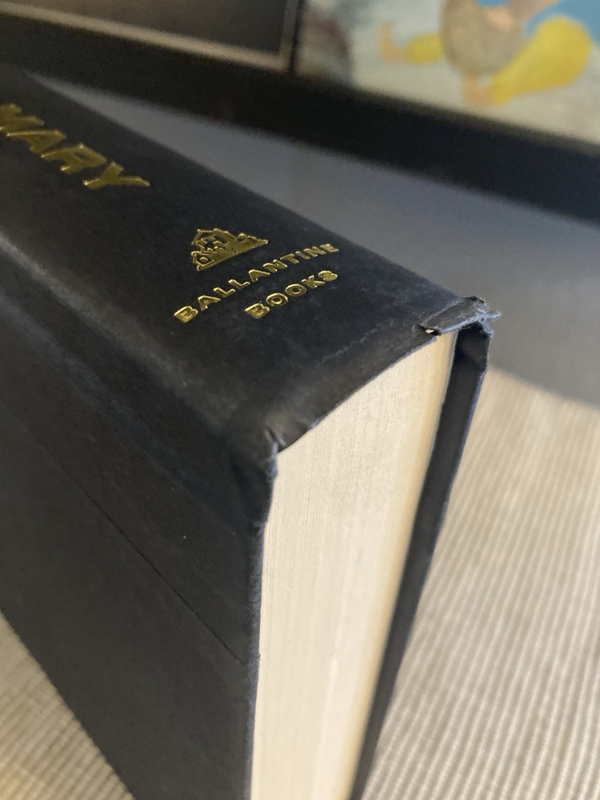 Project Hail Mary by Andy Weir – 1st Edition/1st Print Hardcover – Average Cond.