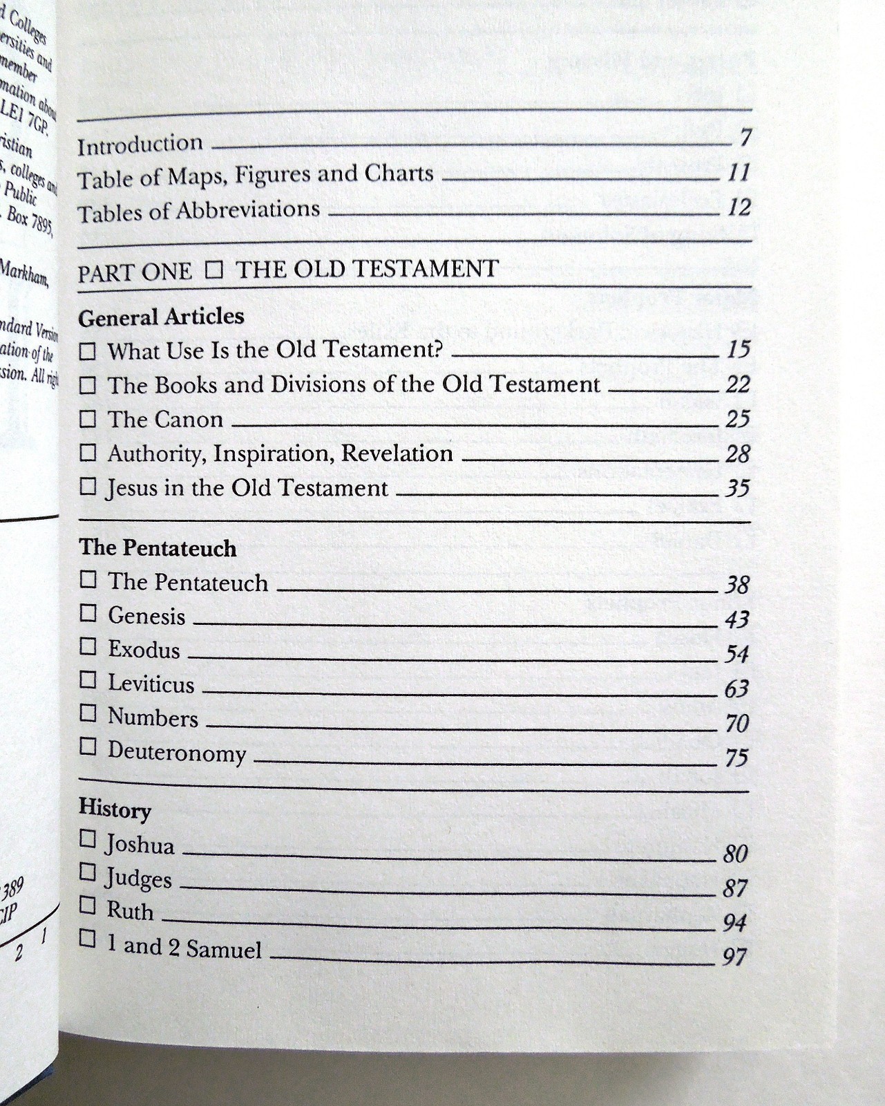 Pocket Guide to the Bible – Bridgland, Foulkes, 1987 hc w/dj, InterVarsity Press