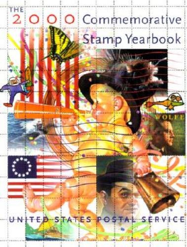 The 2000 Commemorative Stamp Yearbook – Hardcover – VERY GOOD
