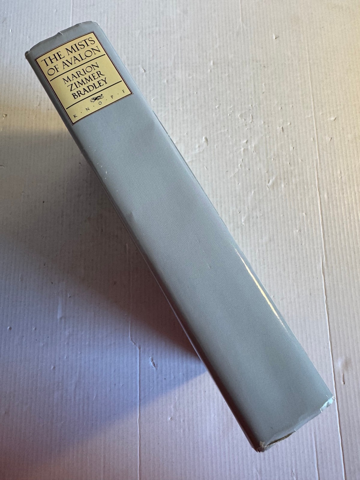 Mists of Avalon Marion Zimmer Bradley HCDJ Very Good Alfred A Knopf 1982