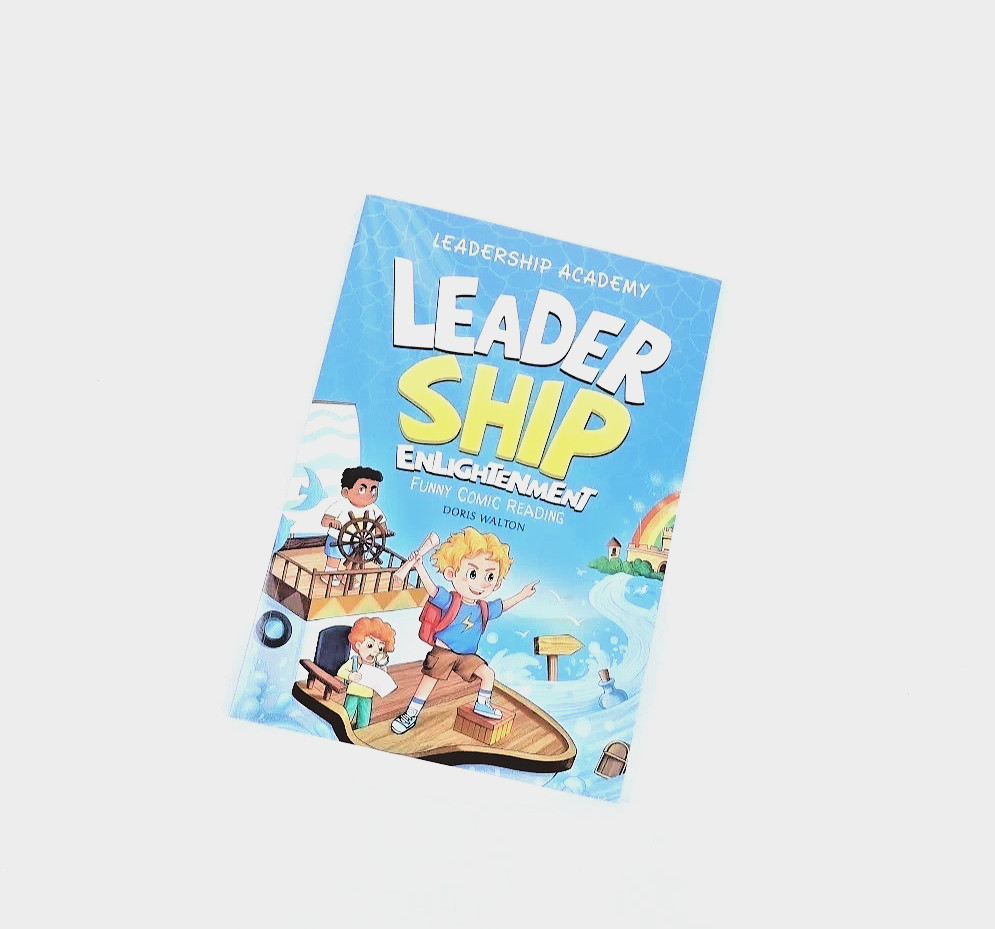 LEADER SHIP ENLIGHTENMENT Comic Book Kids Communication Leadership English