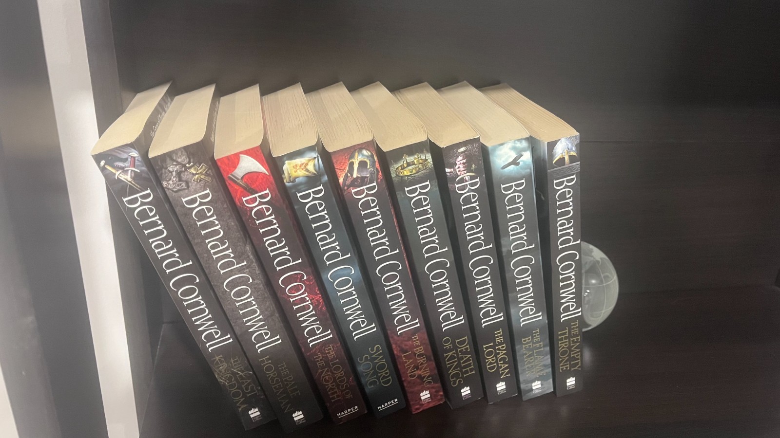 Bernard Cornwell: The Last Kingdom Series – 9 Paperback Book Lot (Saxon Stories)
