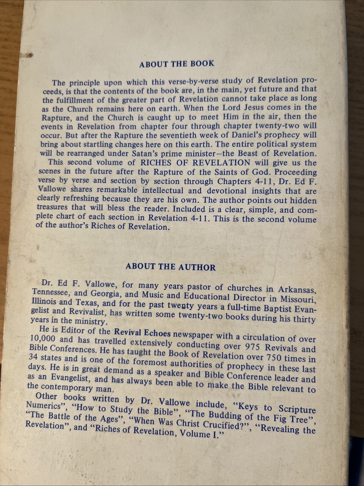Riches of Revelation, Volume II: An Exposition of the Book of Revelation